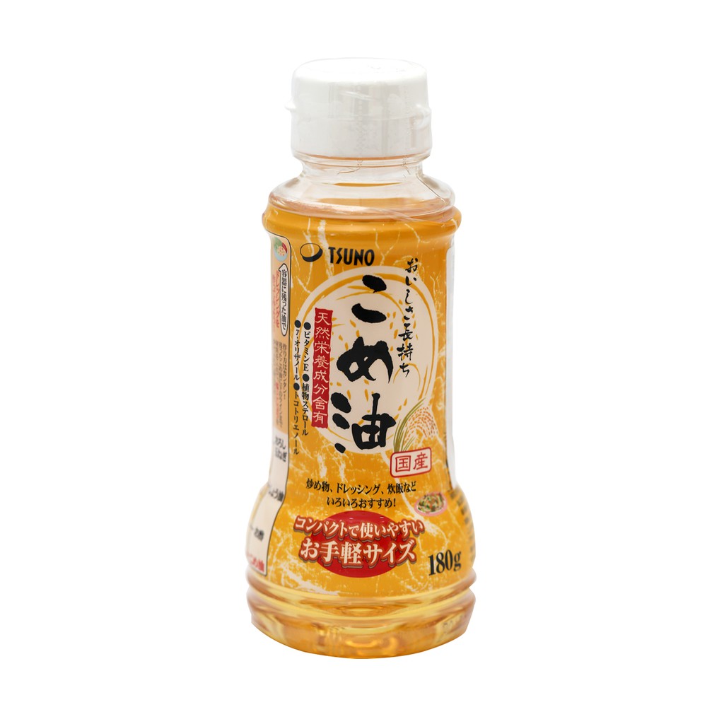 Dầu gạo chế biến thức ăn Tsuno 180g cho bé