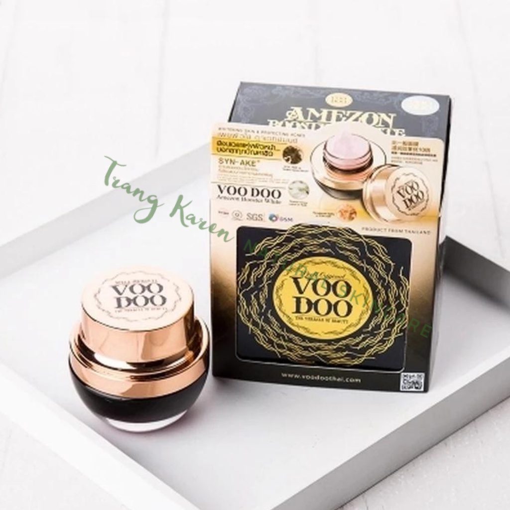 Kem dưỡng trắng da kem dưỡng da ban đêm nọc rắn Voodoo Amezon booster sleeping cream 30.5g chống lão hóa
