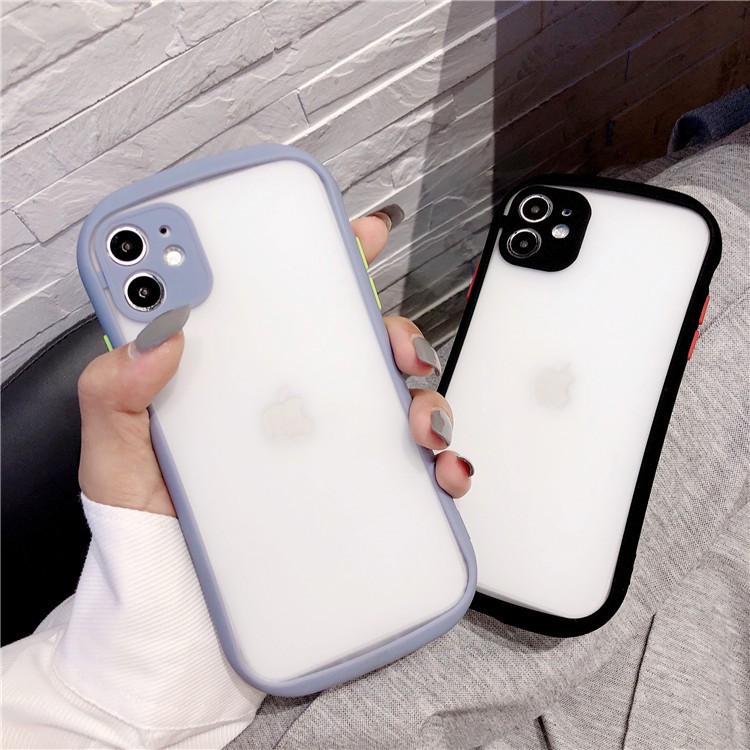 [ IPHONE ] Ốp Lưng Viền Cong Nhám Chống Sock, Va Đập Bảo Vệ Camera - N265 | BigBuy360 - bigbuy360.vn