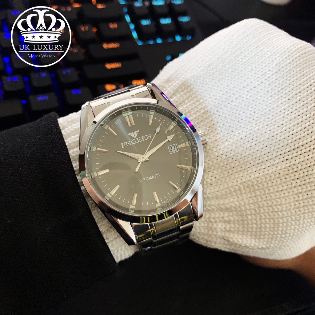 Đồng Hồ Cơ Nam Tự Động AUTOMATIC Chính Hãng FNGEEN Dây Kim Loại Cấp Thời Trang Sang Trọng Đẹp | BigBuy360 - bigbuy360.vn