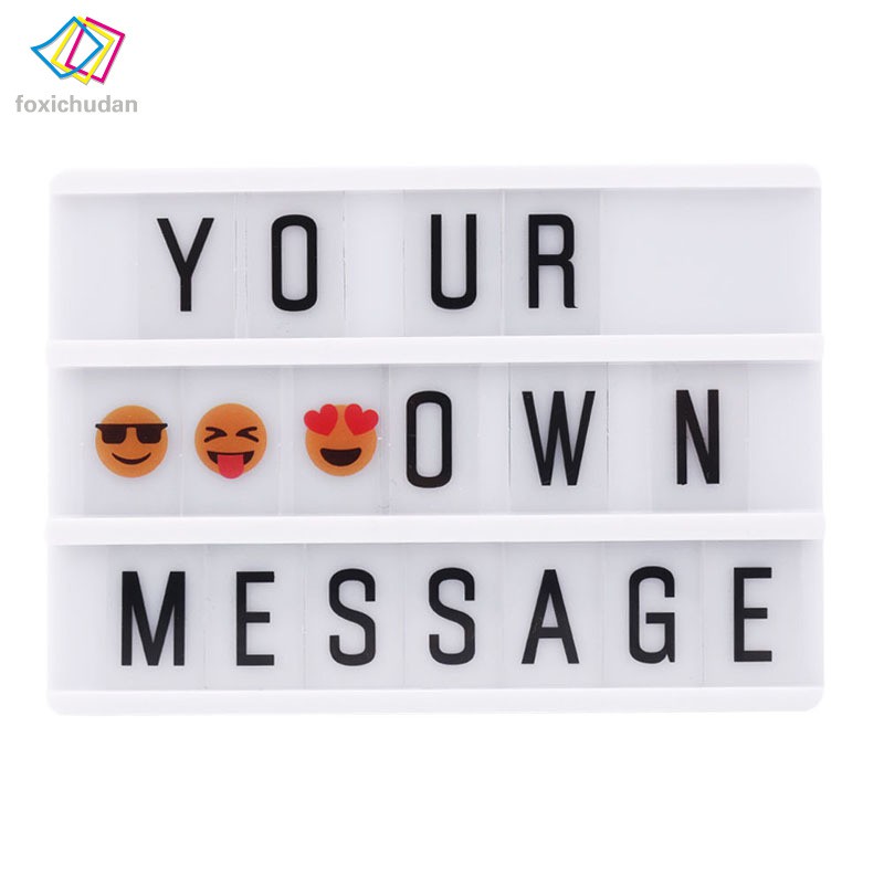 Bảng đèn LED chữ cái tự sáng tạo thông điệp ý nghĩa | BigBuy360 - bigbuy360.vn