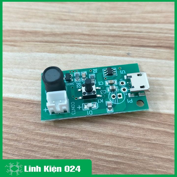 Mạch phun sương mini USB 5VDC 2W 108Khz