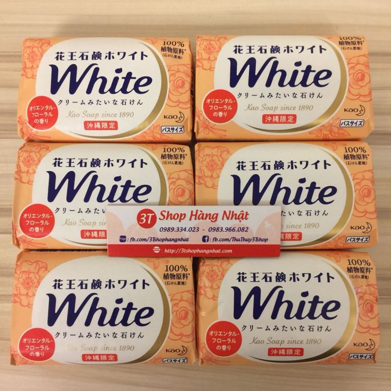 Xà bông tắm trắng da KAO white hương Hoa Cỏ | BigBuy360 - bigbuy360.vn