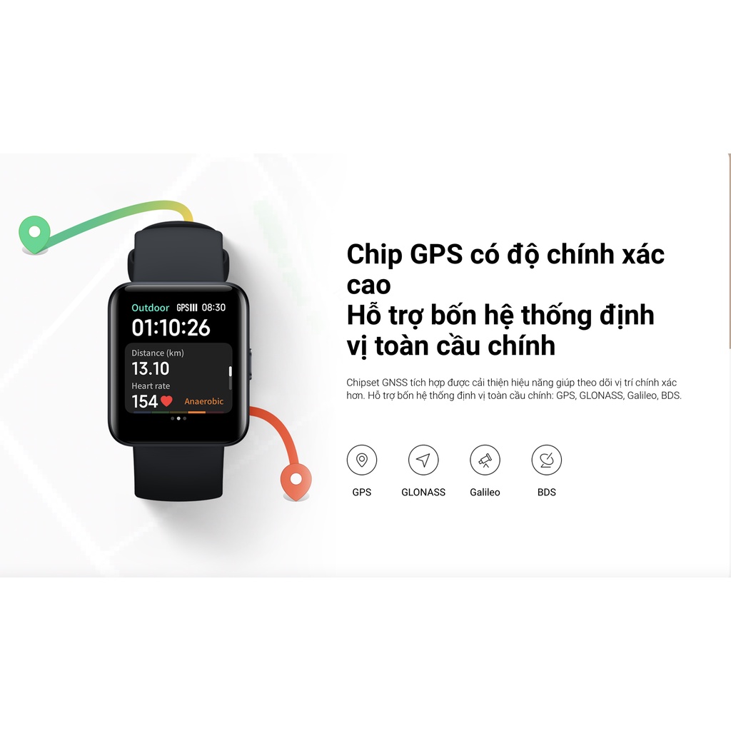 Mi Watch Lite 2 - Đồng hồ thông minh Xiaomi Redmi Watch 2 Lite | Chính hãng - Bảo hành 12 tháng