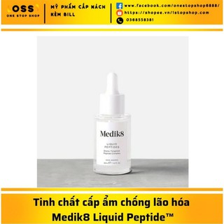 Tinh chất cấp ẩm chống lão hóa Medik8 Liquid Peptides™ - Sample 1ml