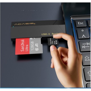 Đầu đọc thẻ nhớ SD USB 3.0 Acasis IS001