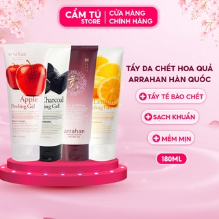 Tẩy Da Chết Hoa Quả Arrahan Hàn Quốc,Tẩy tế bào chết Arrahan Peeling Gel 180ml Làm trắng da, Se khít lỗ chân lông