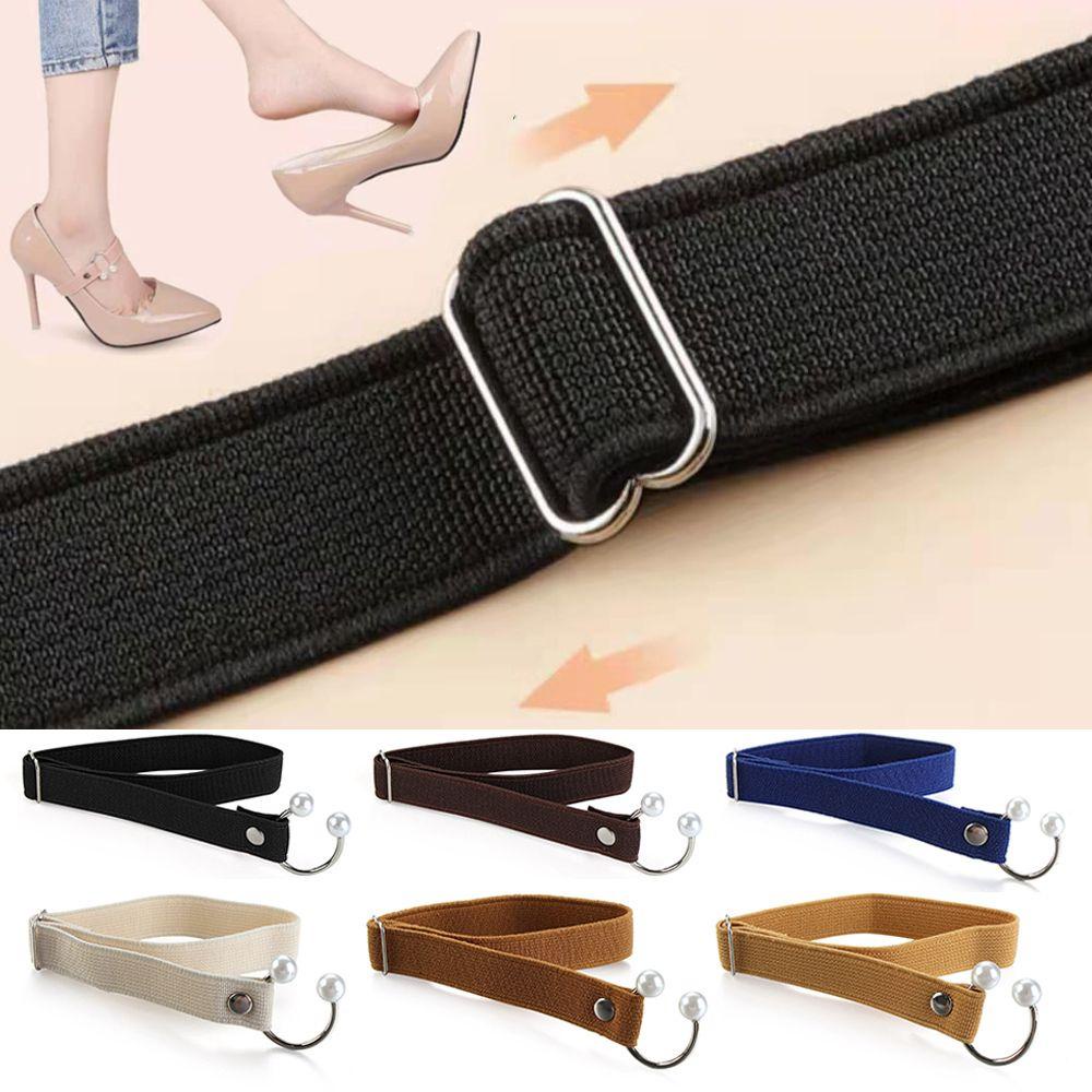 Dây Cột Giày Cao Gót Co Giãn Chống Trượt Dành Cho Nữ