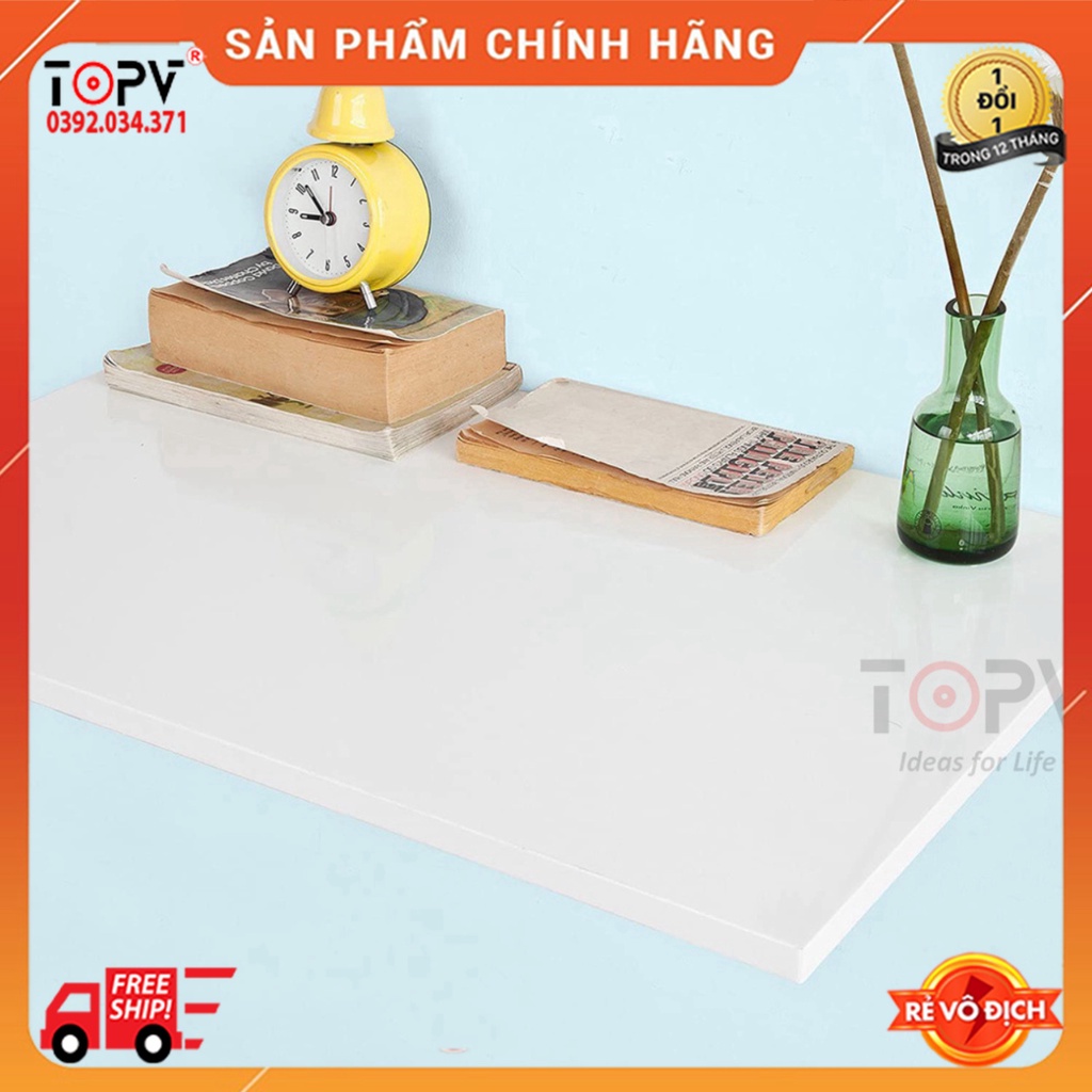 Bàn học gấp gọn thông minh TopV làm việc tại nhà học sinh sinh viên nhỏ gọn mini gắn xếp treo tường TopVHCM