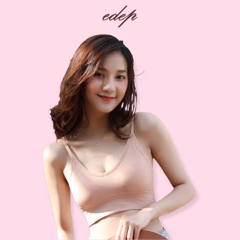 Áo bra cotton gân tăm 367 VENIZO hàng loại 1 [kho sỉ]