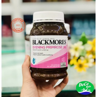 Viên uống tinh dầu hoa anh thảo blackmore evening primrose oil của úc, 190v, date mới