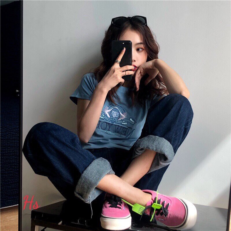 Áo Croptop New York Unisex - Áo Croptop Dáng Ôm Có Ảnh Thật Tự Chụp + Đánh Giá X.Store