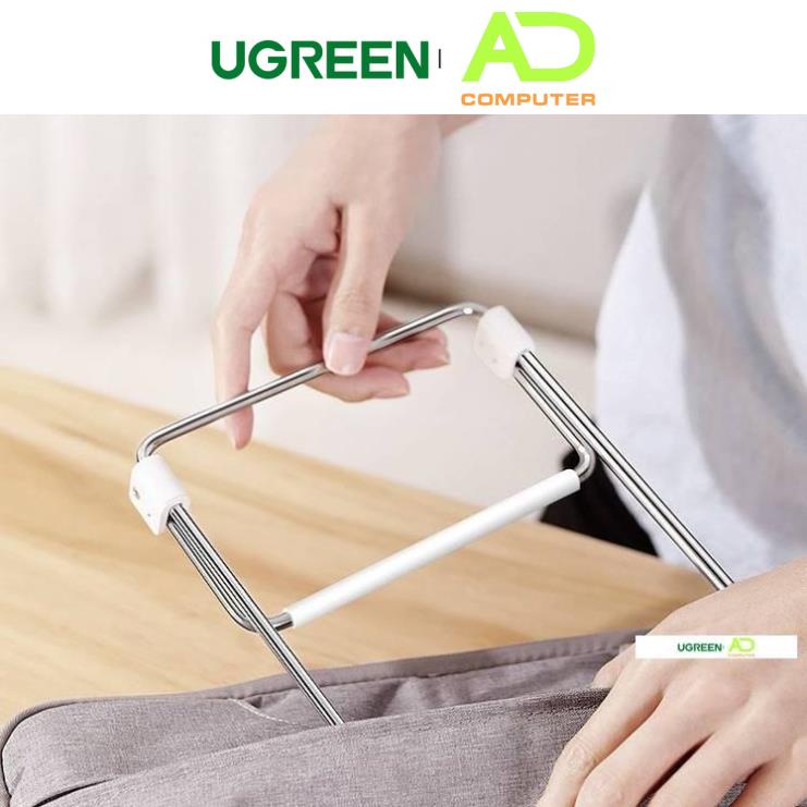Giá đỡ laptop UGREEN LP230 Khung gấp gọn, thiết kế siêu nhẹ - Dễ dàng điều chỉnh độ cao - Hàng chính hãng