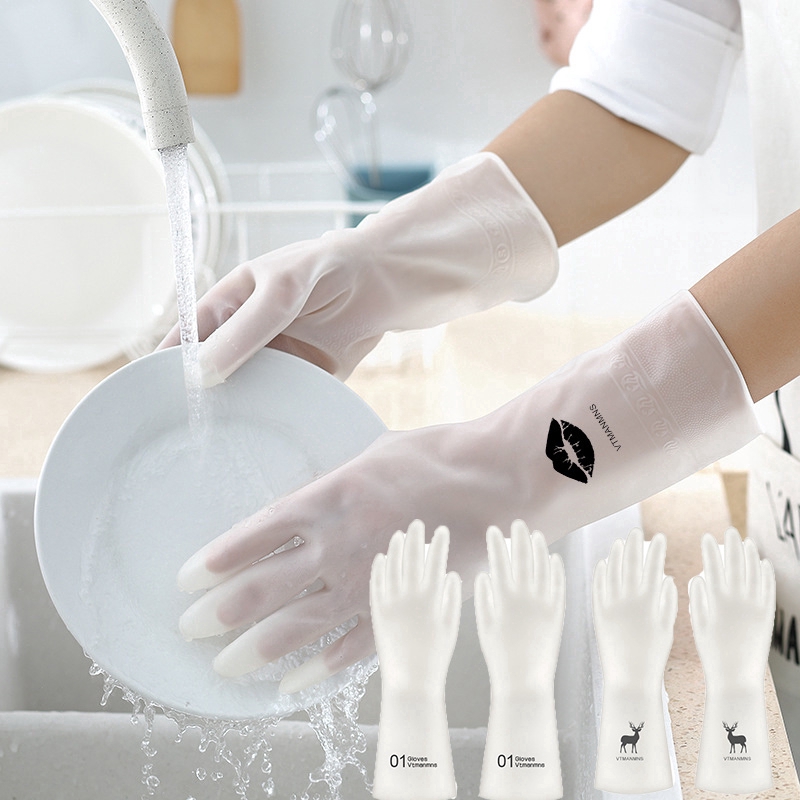 Găng tay cao su rửa chén chống thấm nước