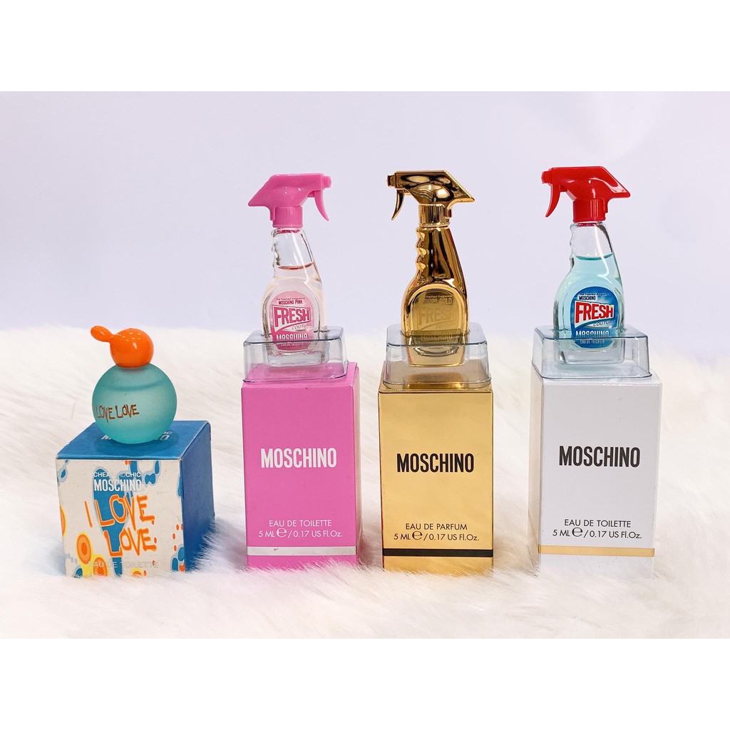 Nước hoa mini Moschino các loại