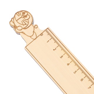 🔹 Thước Gỗ Đầu Thú 20Cm