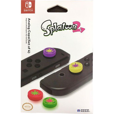 Set Nút Bọc Cần Analog Splatoon 2 Nintendo Switch