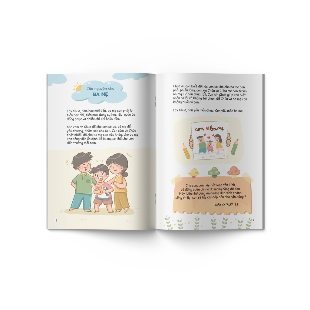 Sách - Em Cầu Nguyện Khi Đến Trường