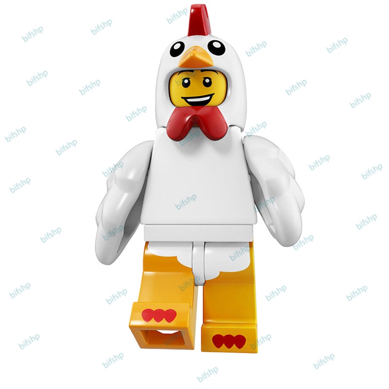 Bifshp Đồ Chơi Xếp Hình Búp Bê Thần Tài Rạp Xiếc Chú Gà Cao Bồi 3D DIY Dễ Thương