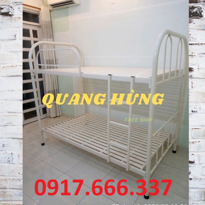 Giường tầng cho bé giá rẻ - 80cmx80cm Giao hàng lắp ráp free tại nhà