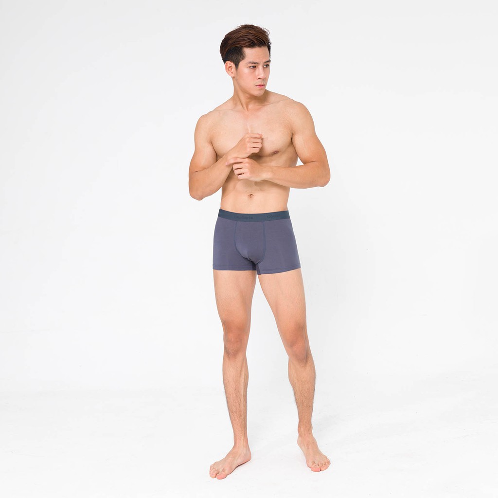 Combo 3 quần boxer vải sợi Modal (Gỗ sồi) kháng khuẩn thương hiệu Coolmate | BigBuy360 - bigbuy360.vn