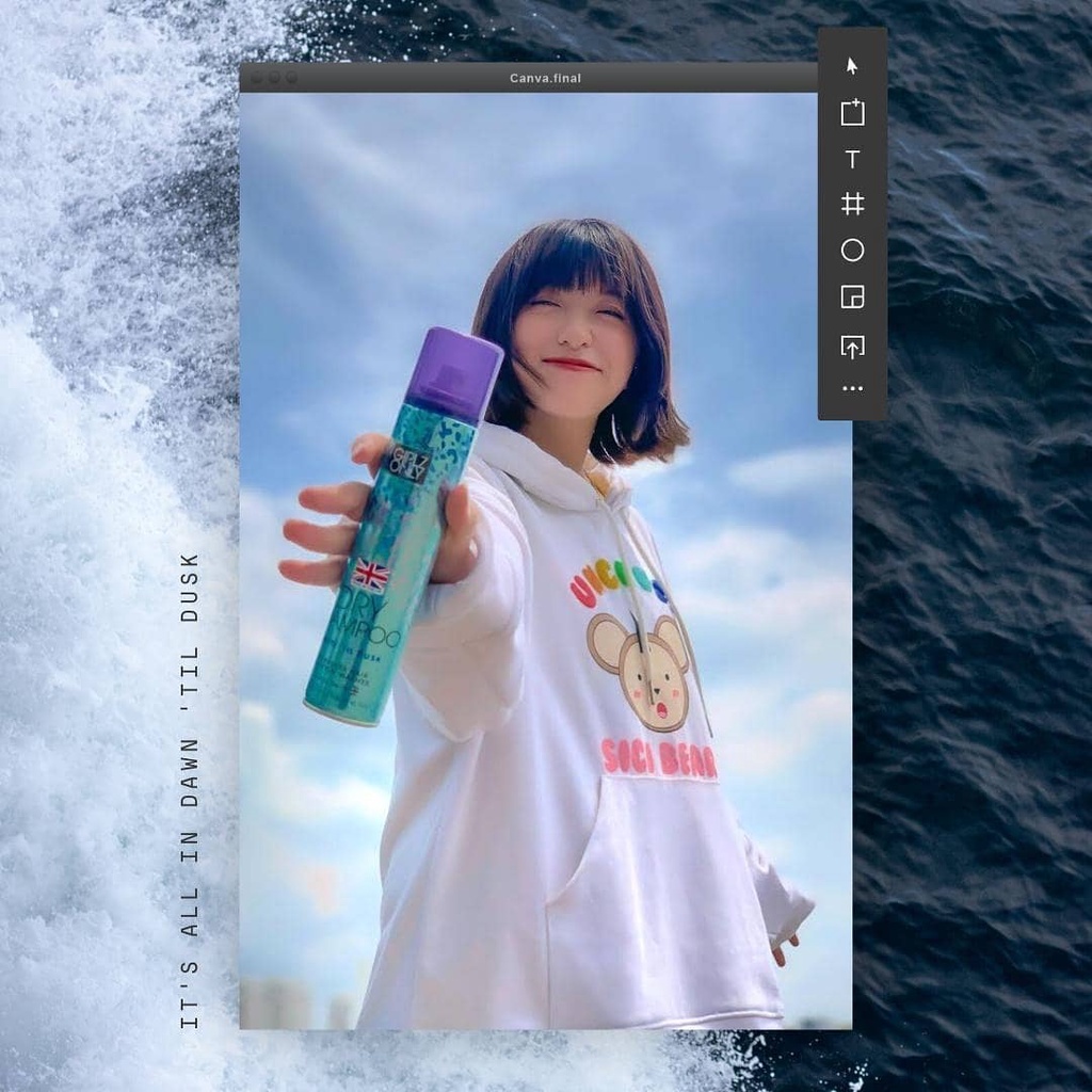 [CHÍNH HÃNG] Dầu Gội Khô Cho Tóc Dầu Và Dễ Bám Mùi Girlz Only Dry Shampoo 200ml #Dawn Til Dusk: Hương trái cây thanh mát