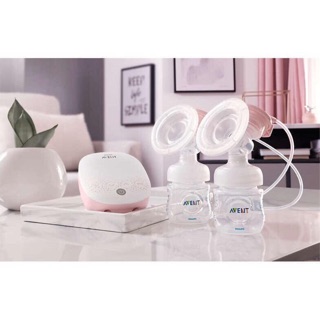 😘😘😘 máy hút sữa điện đôi philips avent 😘😘😘scf316 hoa anh đào