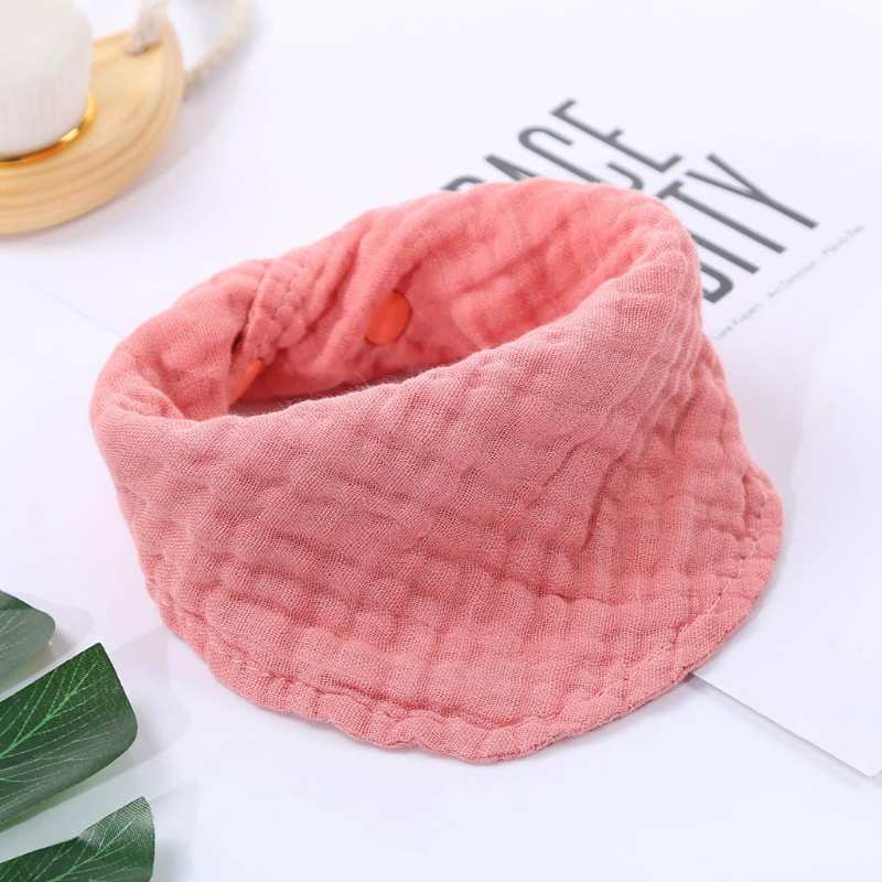 Yếm Ăn Cotton Mềm Mại Hình Tam Giác Dành Cho Bé