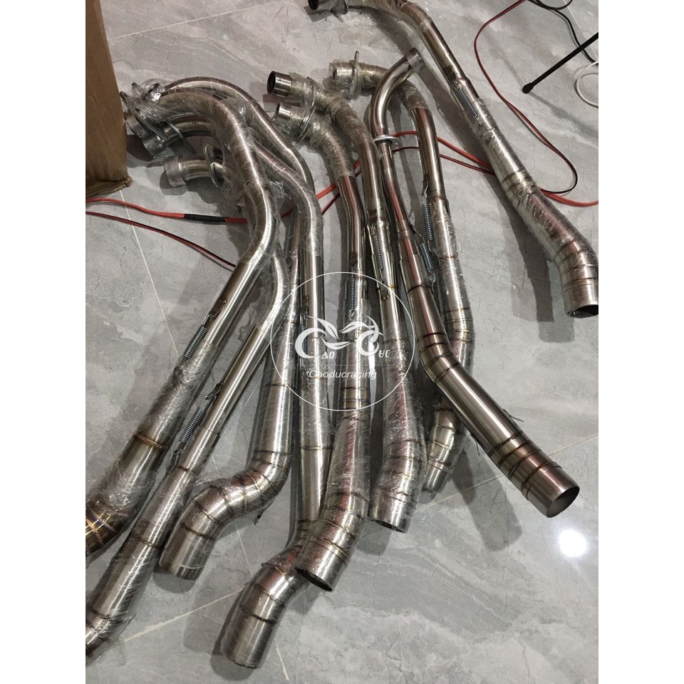 cổ pô 2 khúc cho tất cả các dòng xe from cong thái