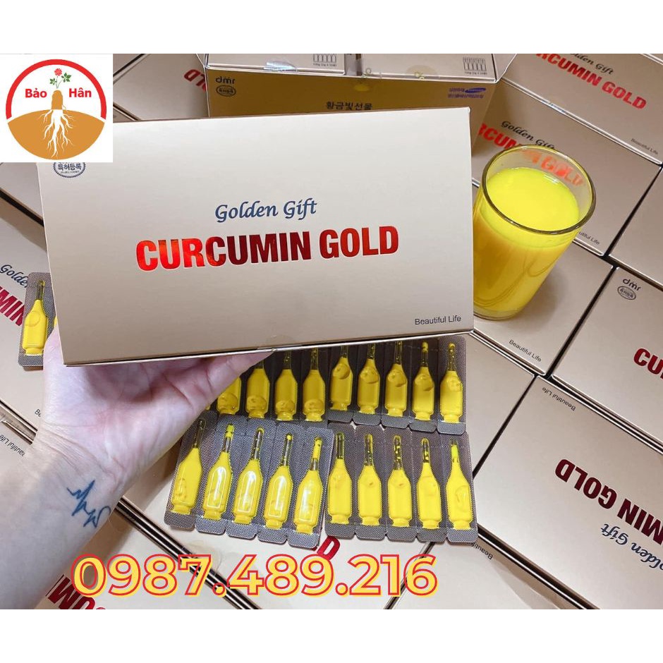 ⭐Nghệ Nano Curcumin Gold Hàn Quốc 100 Tép ⭐