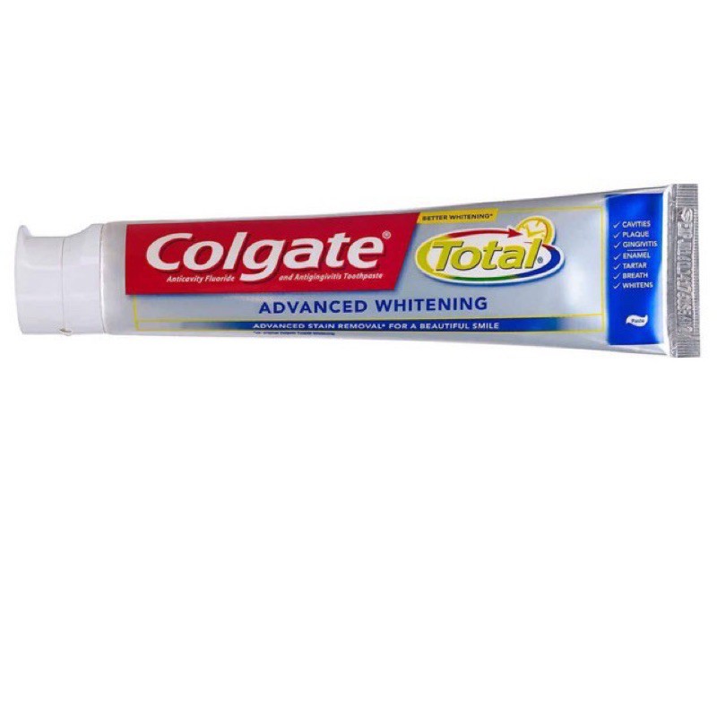 Kem Đánh Răng Colgate Total SF Advanced Whitening Của Mỹ 181g