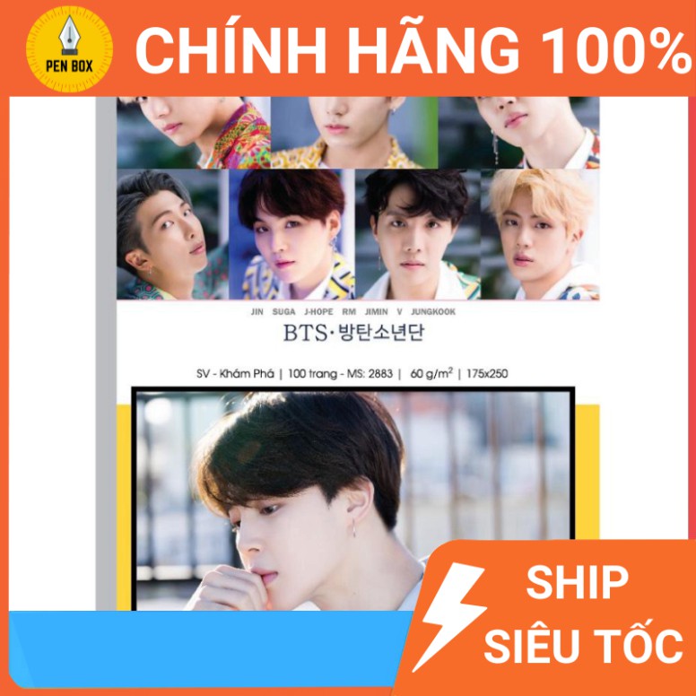 Lốc 5 cuốn Tập Sinh viên Hải Tiến - Sáng tạo (200 trang) LOẠI 1 - LOẠI ĐẸP NHẤT , Penbox