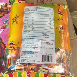 Kẹo dẻo hambuger (35 chiếc)