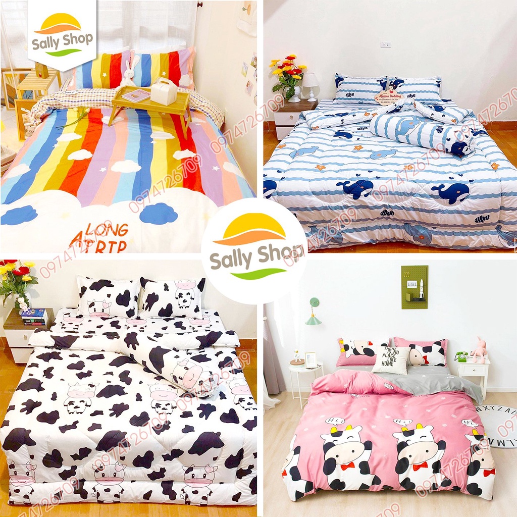 Vỏ chăn poly cotton nhiều mẫu [TH]