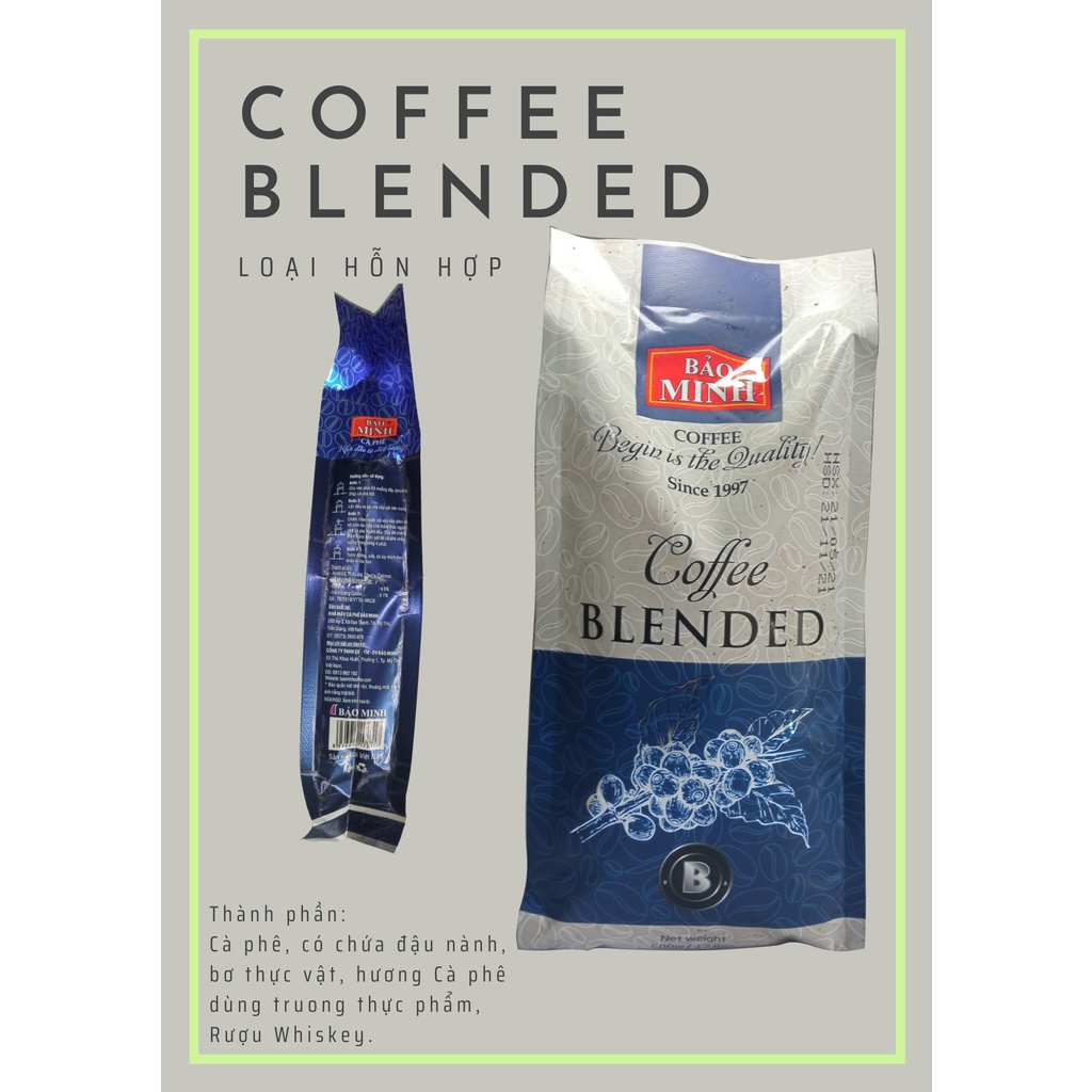 Cà phê Bảo Minh - Chữ B 500g