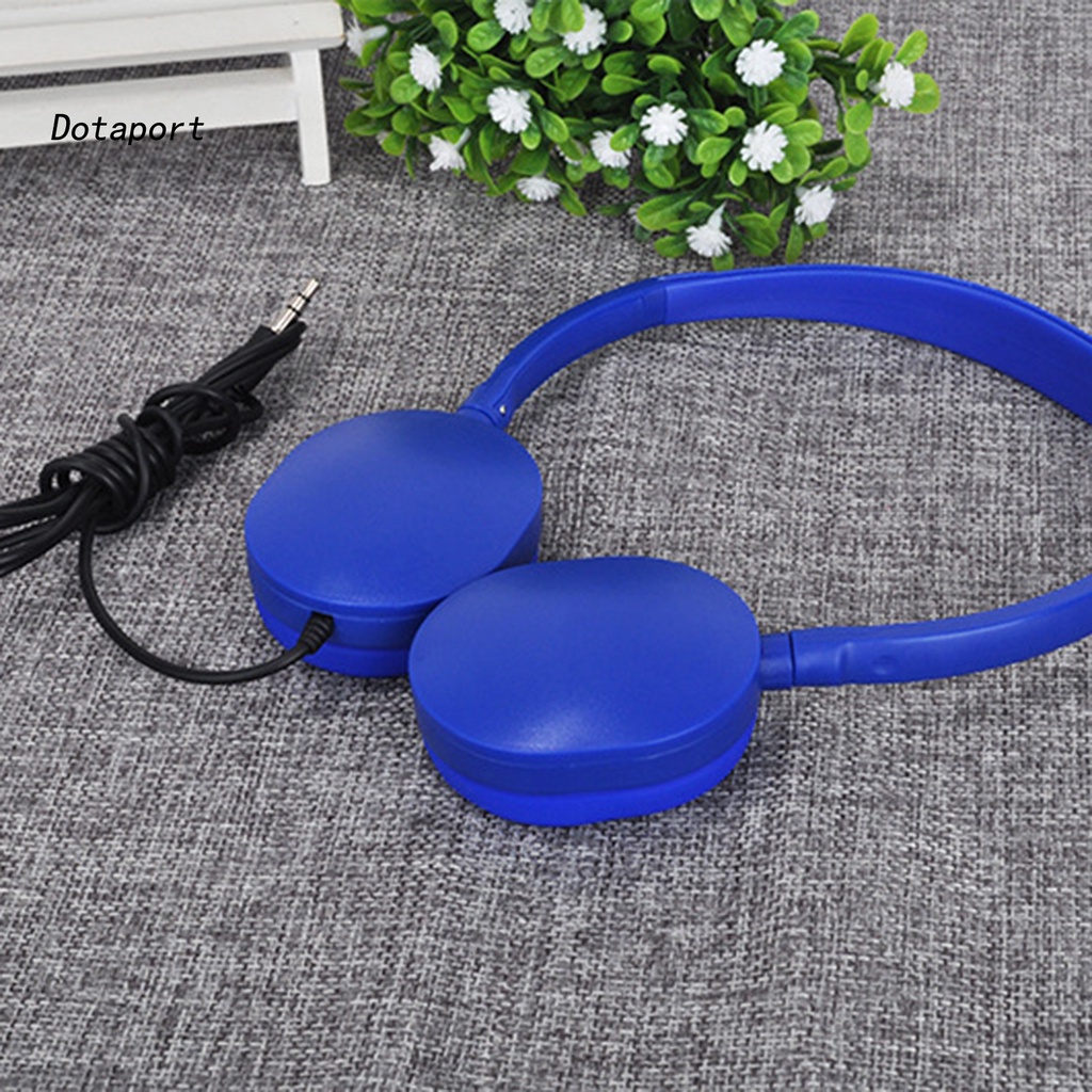 Tai Nghe Chụp Tai Dtx 3.5mm Có Dây Có Thể Thu Gọn Tiện Dụng