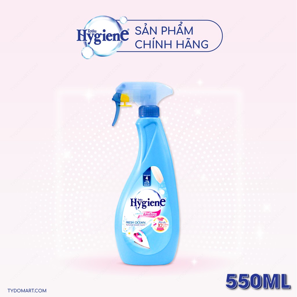 Nước Xịt Ủi Quần Áo Hygiene Thái Lan Chai Xịt 550ml Khử Các Mùi Ẩm Mốc