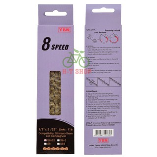 Sên (Xích) Đề YBN - S8 (6/7/8 Tốc Độ)