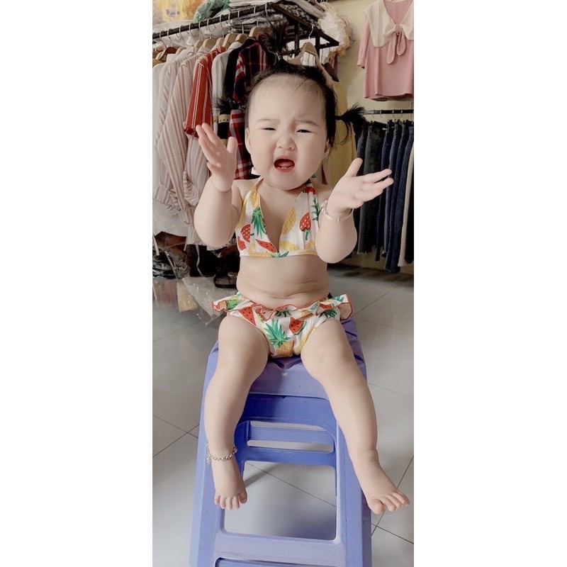 ĐỒ BƠI BÉ GÁI, BIKINI CHO BÉ SZ TỪ SƠ SINH (3-13kg)