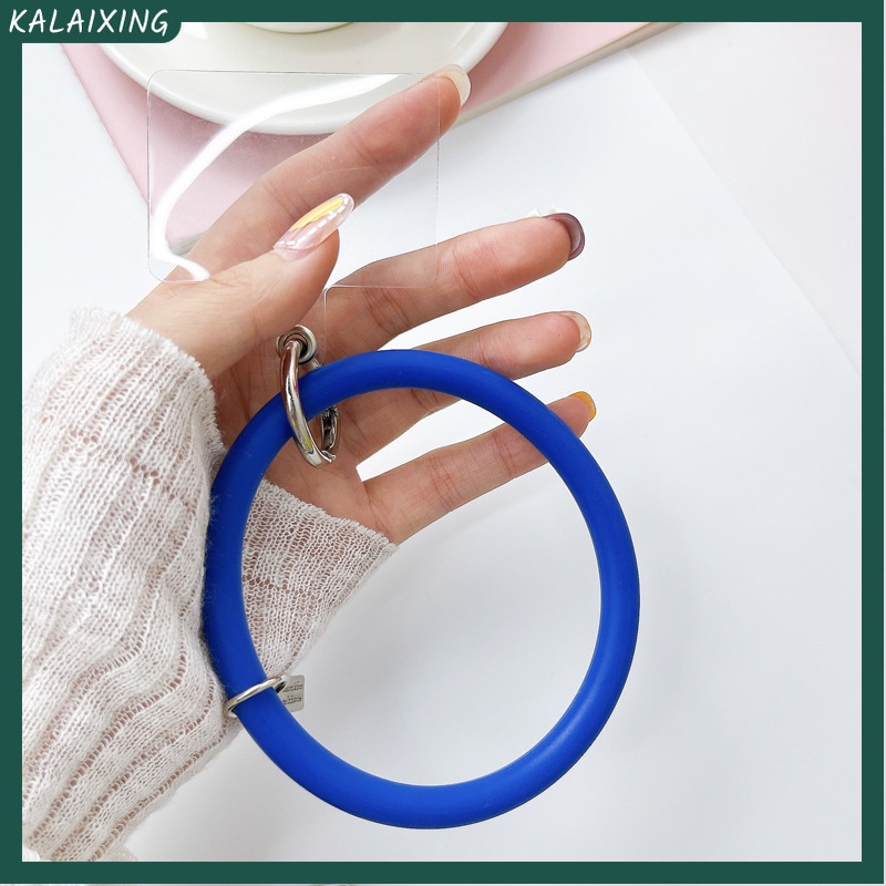 Dây đeo silicon đầy màu sắc được sử dụng cho Điện thoại di động Vỏ điện thoại Dây buộc Dây đeo cổ tay