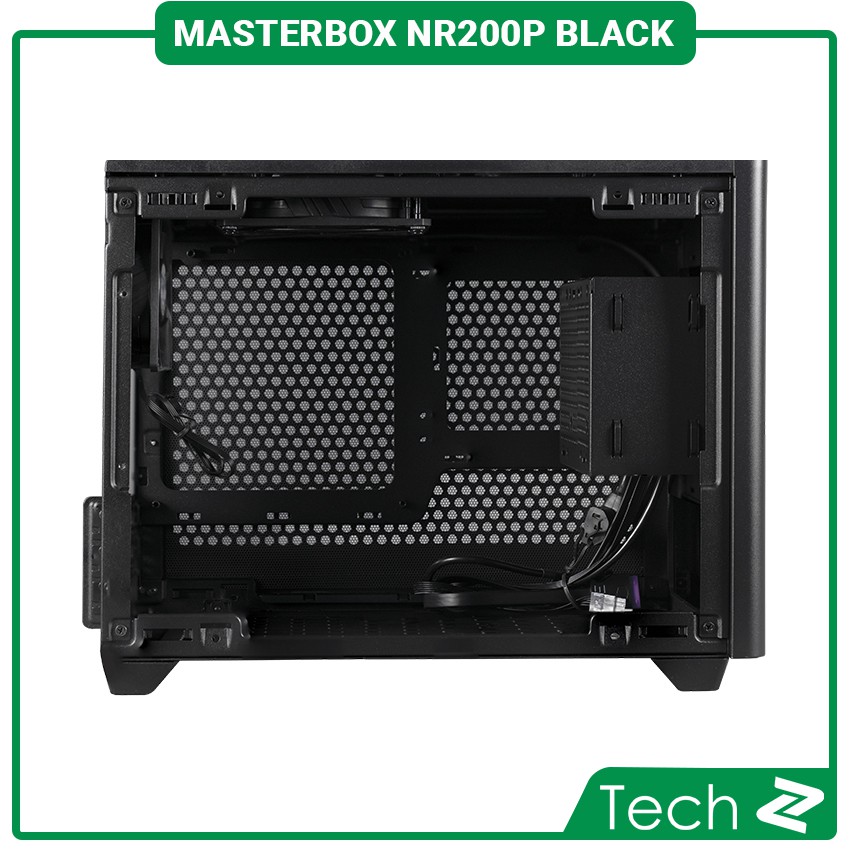 Vỏ case Cooler Master MasterBox NR200P Black (Mini ITX Tower/Màu đen)