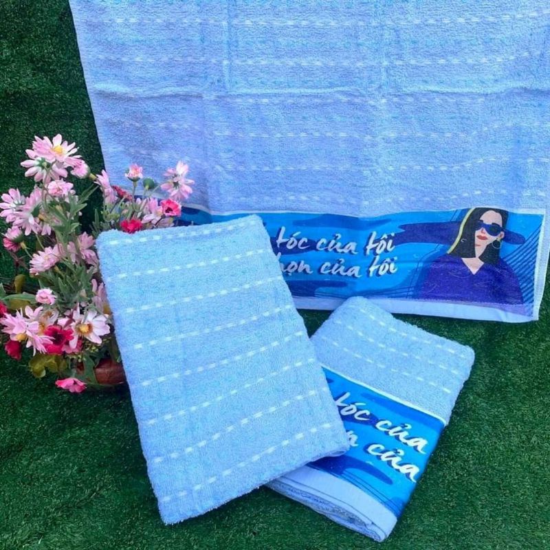 Khăn tắm 50 * 100cm hàng khuyến mãi - màu ngẫu nhiên
