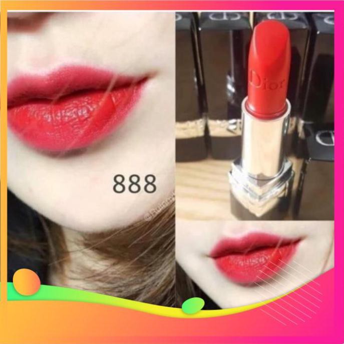 Son Dior Rouge Dior 999 matte Dior 888 strong matte Son li TheFaceHolic