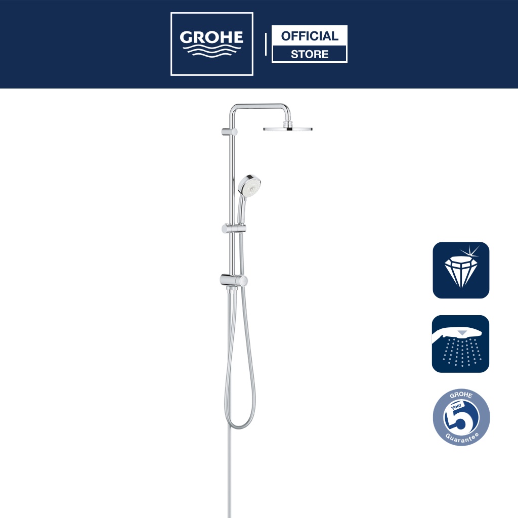 Bộ Sen GROHE New Tempesta Cosmopolitan 200 Kèm Bộ Chuyển Chế Độ - 27394002