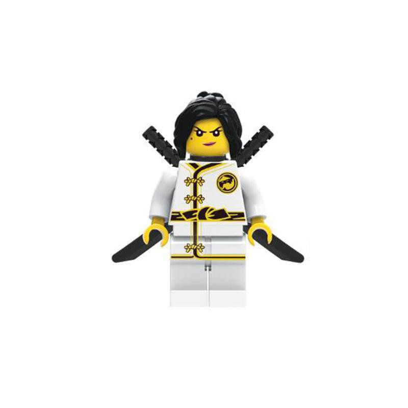 Bộ Đồ Chơi Lego Lắp Ráp Ninjago Gồm 8 Nhân Vật Jay Zane Kai Lloyd Cole Nya Harumi Garmadon Vui Nhộn Cho Bé