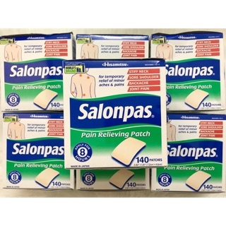 Miếng dán giảm đau Salonpas 140 miếng