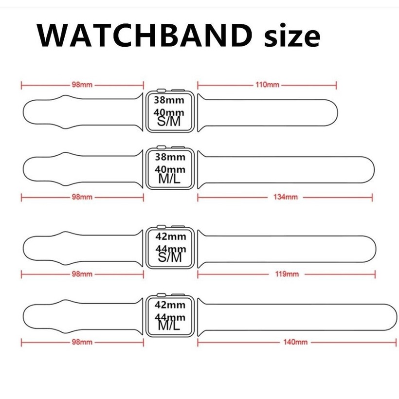 Dây đeo silicon cho đồng hồ  Xiaomi Mi Band 5  Apple Watch 44mm 40mm 42mm 38mm Iwatch Series 5 4 3 2 1