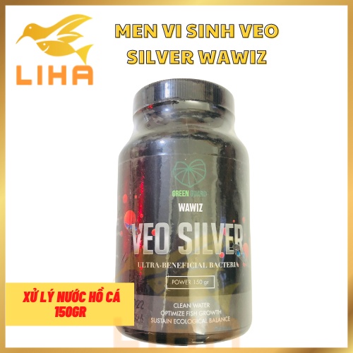 Men Vi Sinh Veo Silver Wawiz Gói 180gr - Xử Lý Nước Hồ Cá
