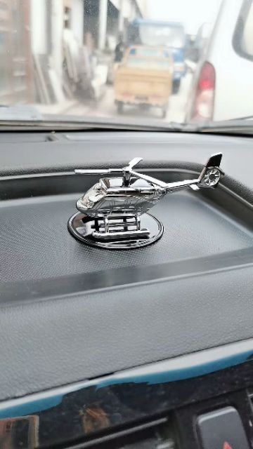 Máy bay trực thăng mô hình/ túi thơm xe hơi-chuyển động bằng năng lượng mặt trời