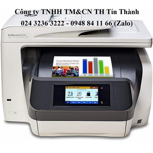 Máy in phun màu đa chức năng HP OfficeJet Pro 8730